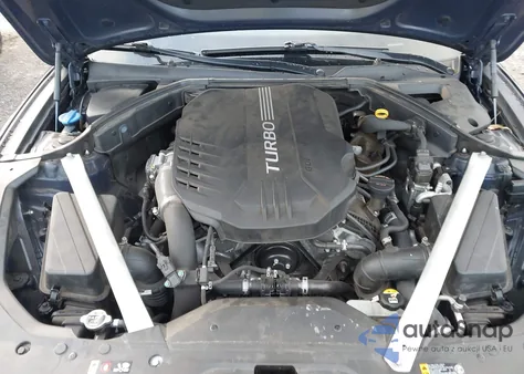 2019 Genesis G70 3.3T Advanced z USA, uszkodzony, nr VIN KMTG34LE8KU029876